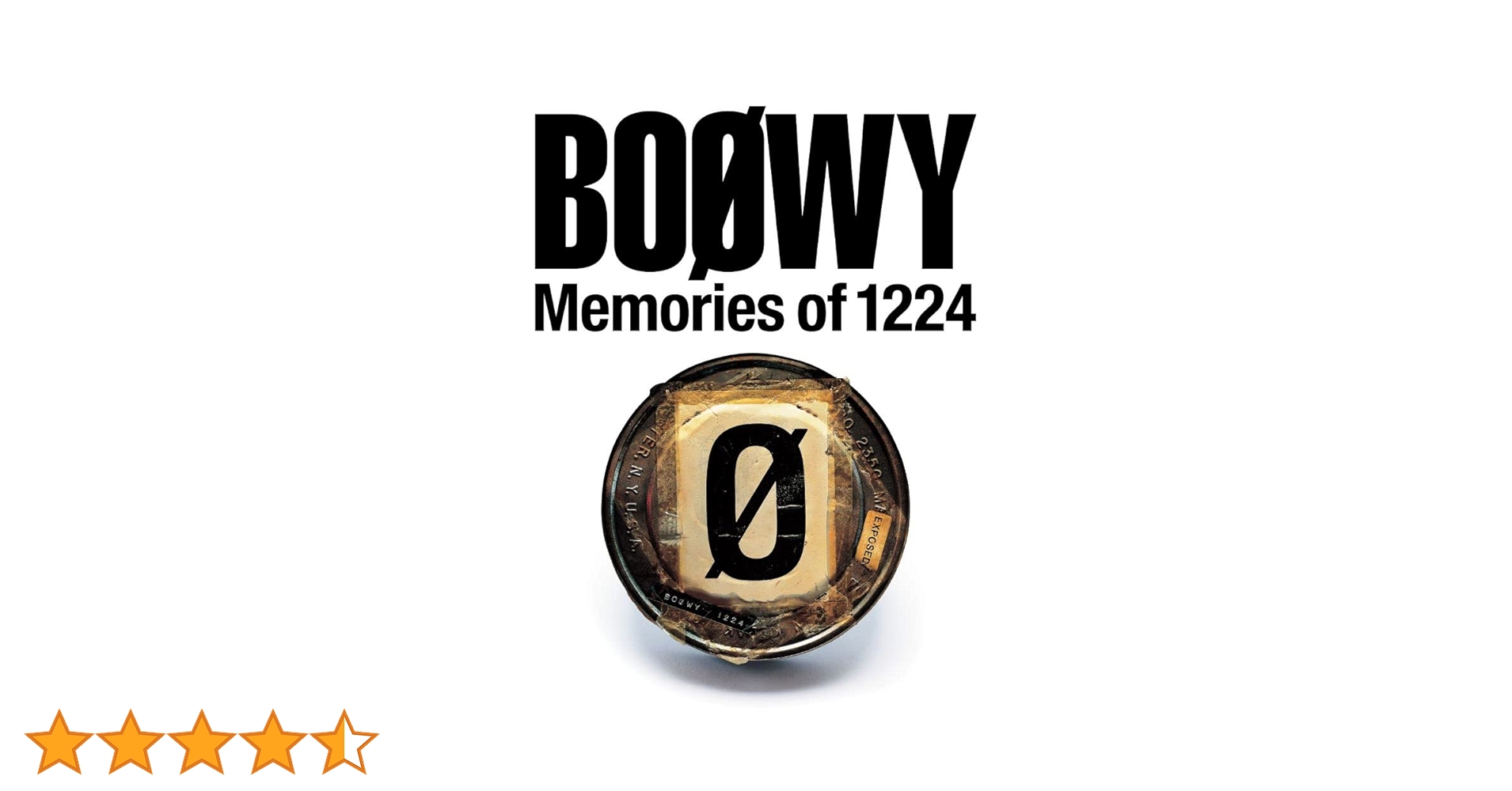 Amazon.co.jp: Memories of 1224 (限定生産盤)(2枚組) - BOφWY